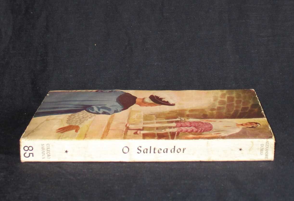 Livro O Salteador Alexandre Dumas Colecção Saraiva 85