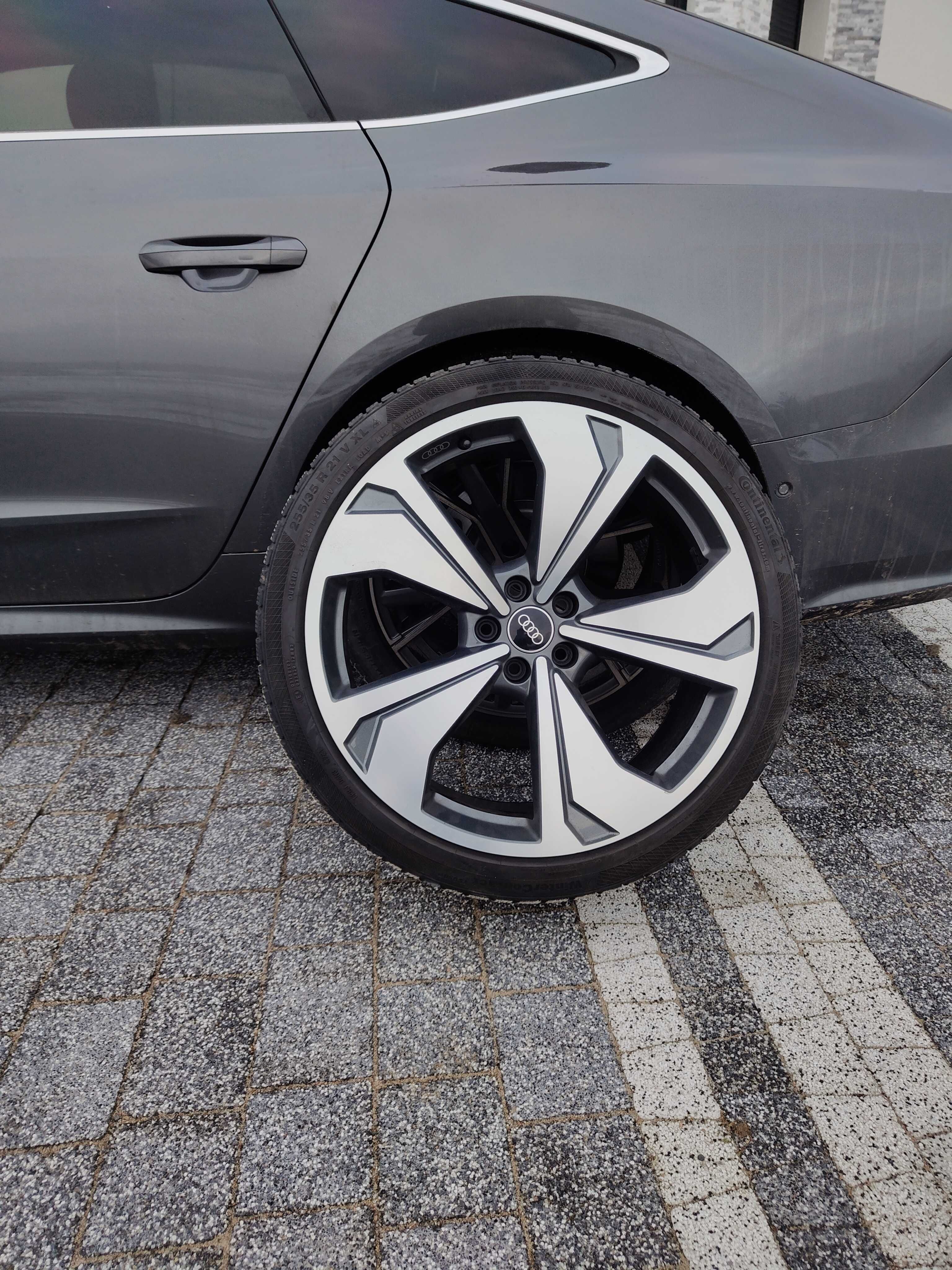 Koła alufelgi Audi A6 ,A7, 21" oryginalne 255/35 R21 2022r.
