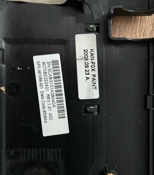 HP/Compaq 6730s power button/speaker osłona rev.1.01 a02