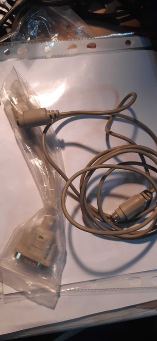 duży zestaw starych przejściówek komputerowych