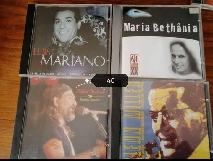 CDs e singles. Variados