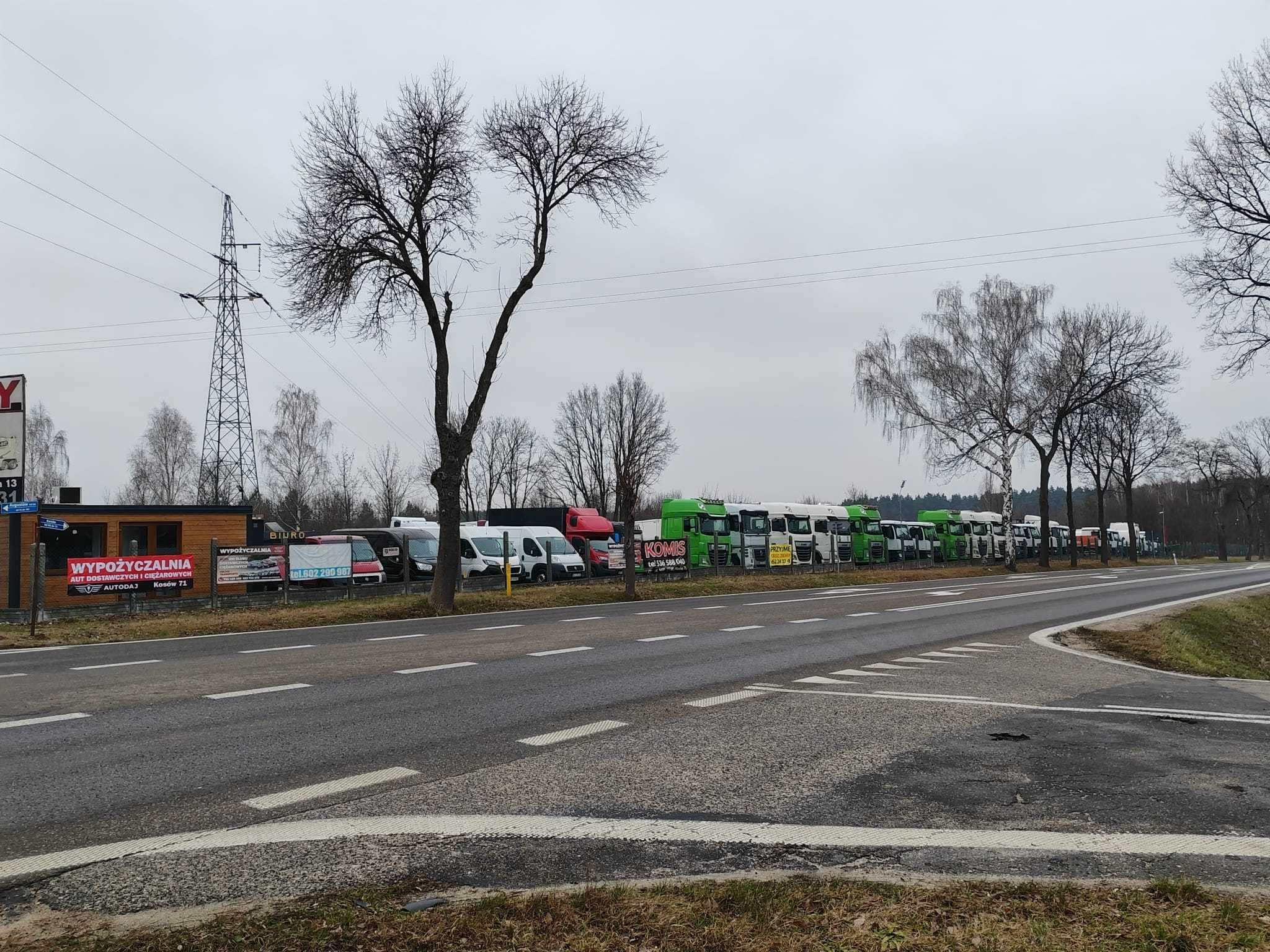 Parking TIR Plac Komis Hala Biuro Radom KOSÓW Wynajmę