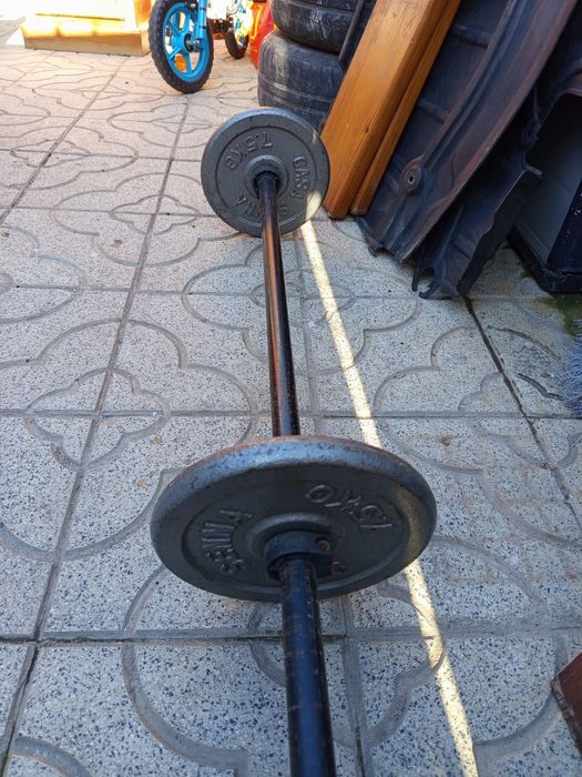 Alteres e pesos novos bom estado