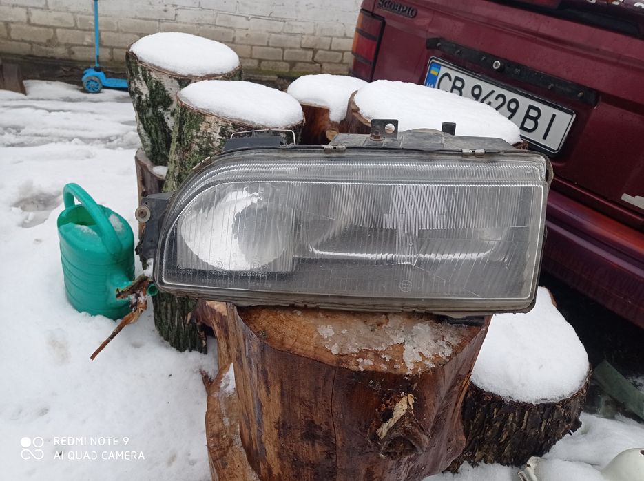 Фара форд скорпио мк1, рестайл, лупатый скорпио мк2