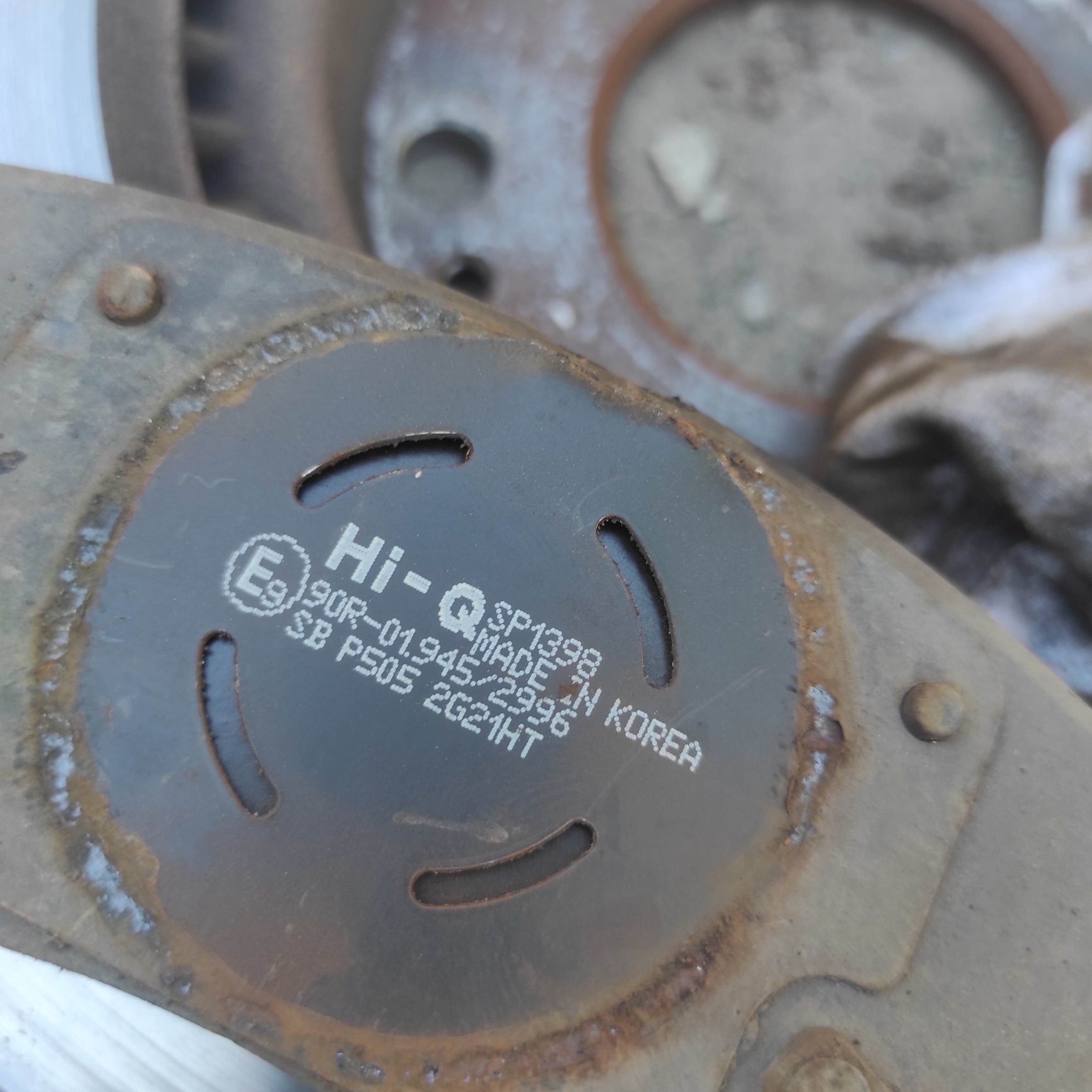 Продам тормозные диски на hyundai