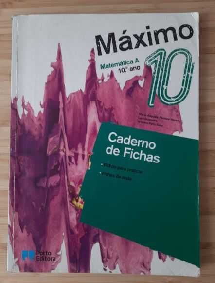 Máximo Matemática A - 10.ª ano
