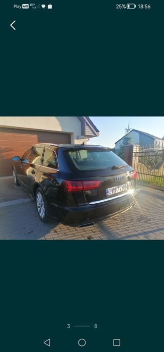 Audi A6 2015r lift 2.0 tdi ultra s-tronic czarna zamiana na suv