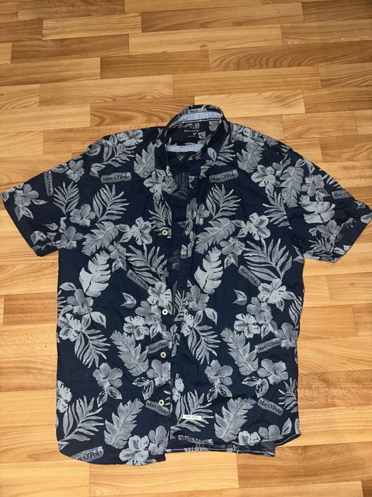 Чоловіча літня сорочка Marc O'Polo (XL) з квітковим принтом