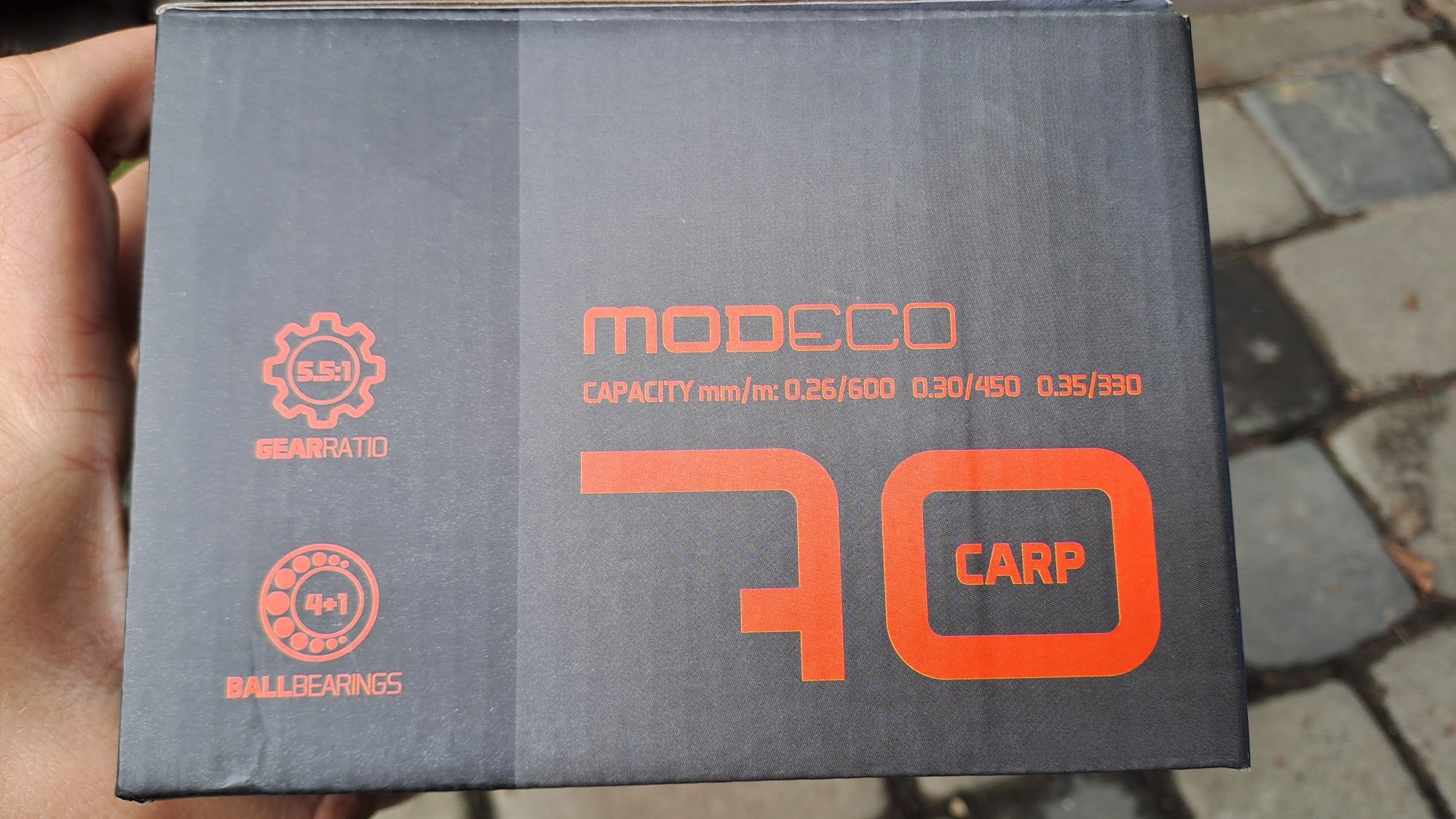 Kolowrotek delphin modeco 70 carp