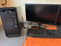 Komputer + monitor + klawiatura AMD Athlon 2 X4 635 2GB