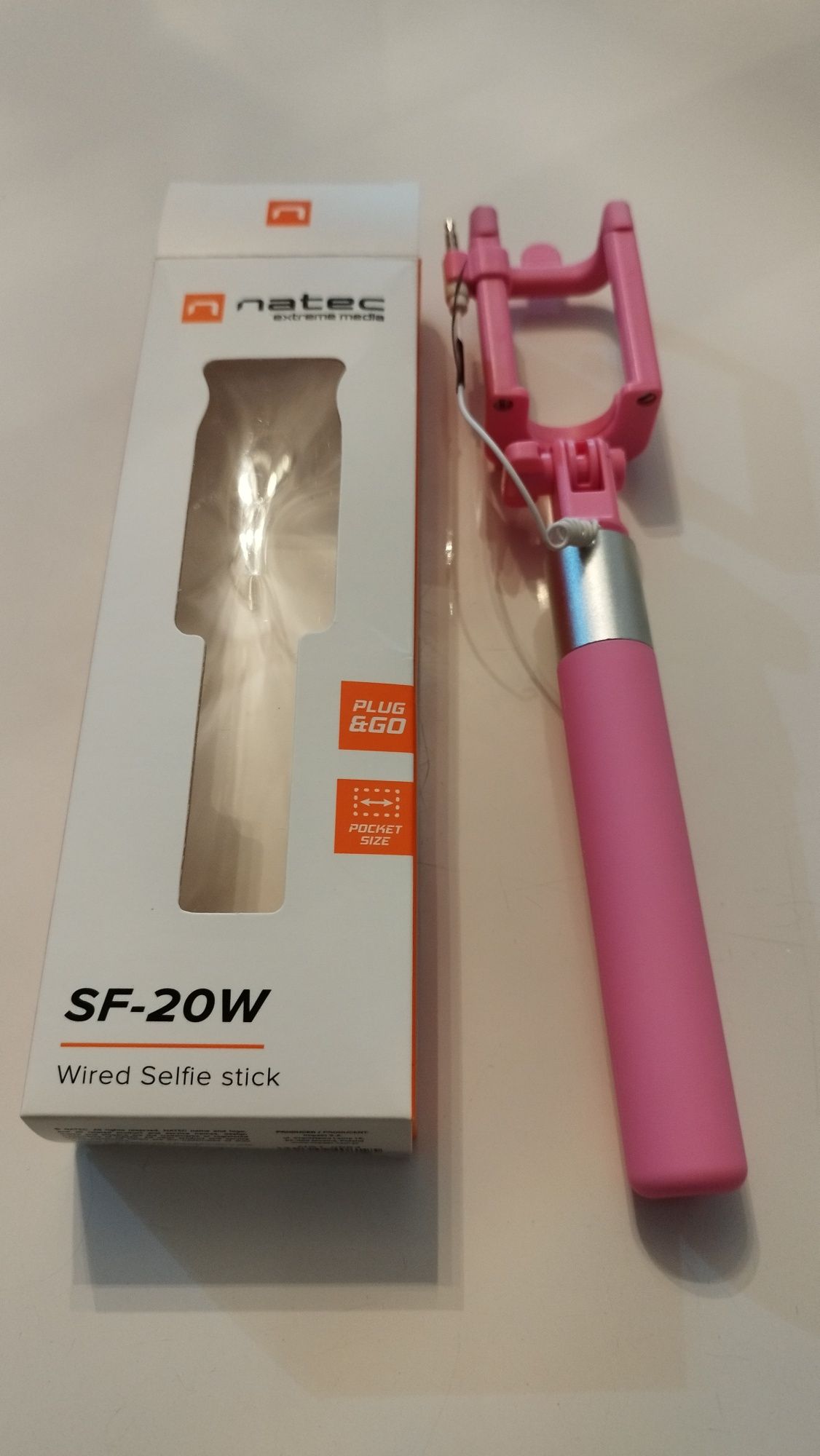 Selfie stick Natec  SF-20W