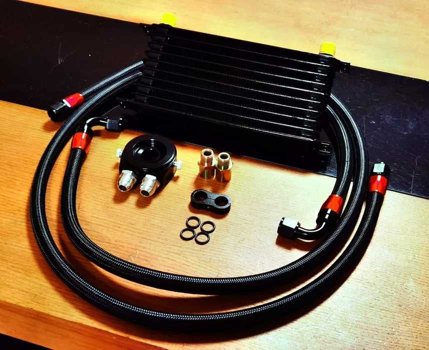 Kit Radiador 10 Linhas Refrigerar óleo motor