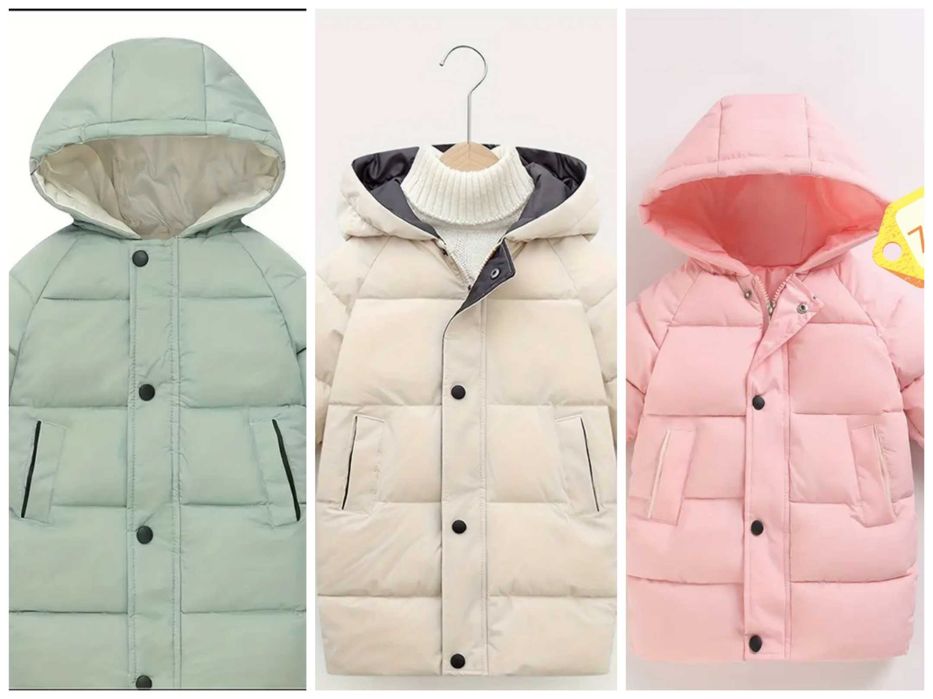 Куртка зимова для дівчинки тепла курточка  дощовик