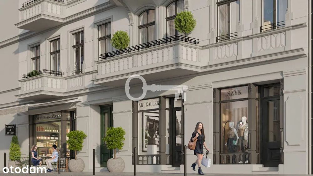 Lokal Usługowy z witryną - ścisłe centrum, rewitalizowana kamienica