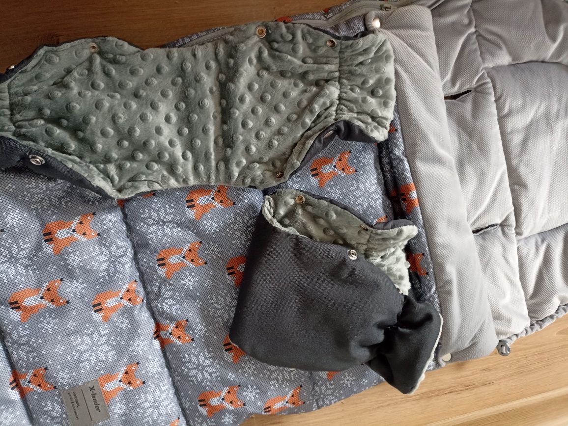 Spacerówka x-pulse+ śpiworek+ folia