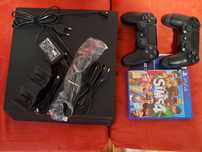 Playstation 4 PS4 Pro 1TB 2 pady ładowarka + gra
