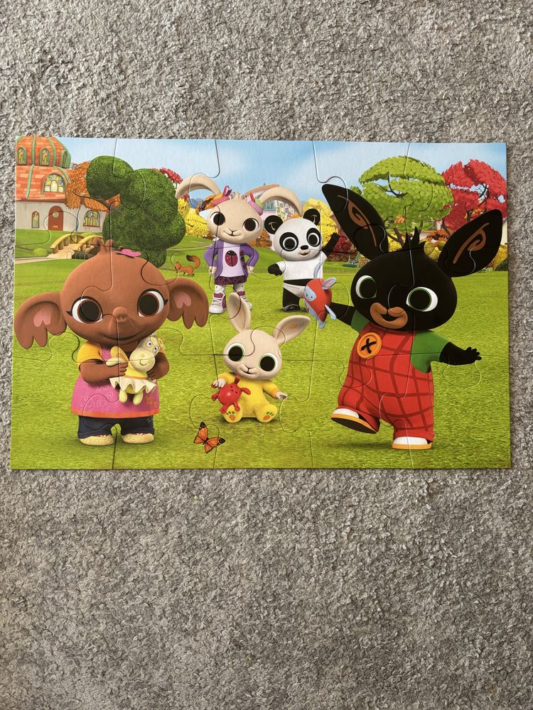 Zestaw puzli puzzle książeczki dla dzieci 2-3 lata