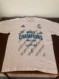 T Shirt Adidas Real Madrid tamanho S