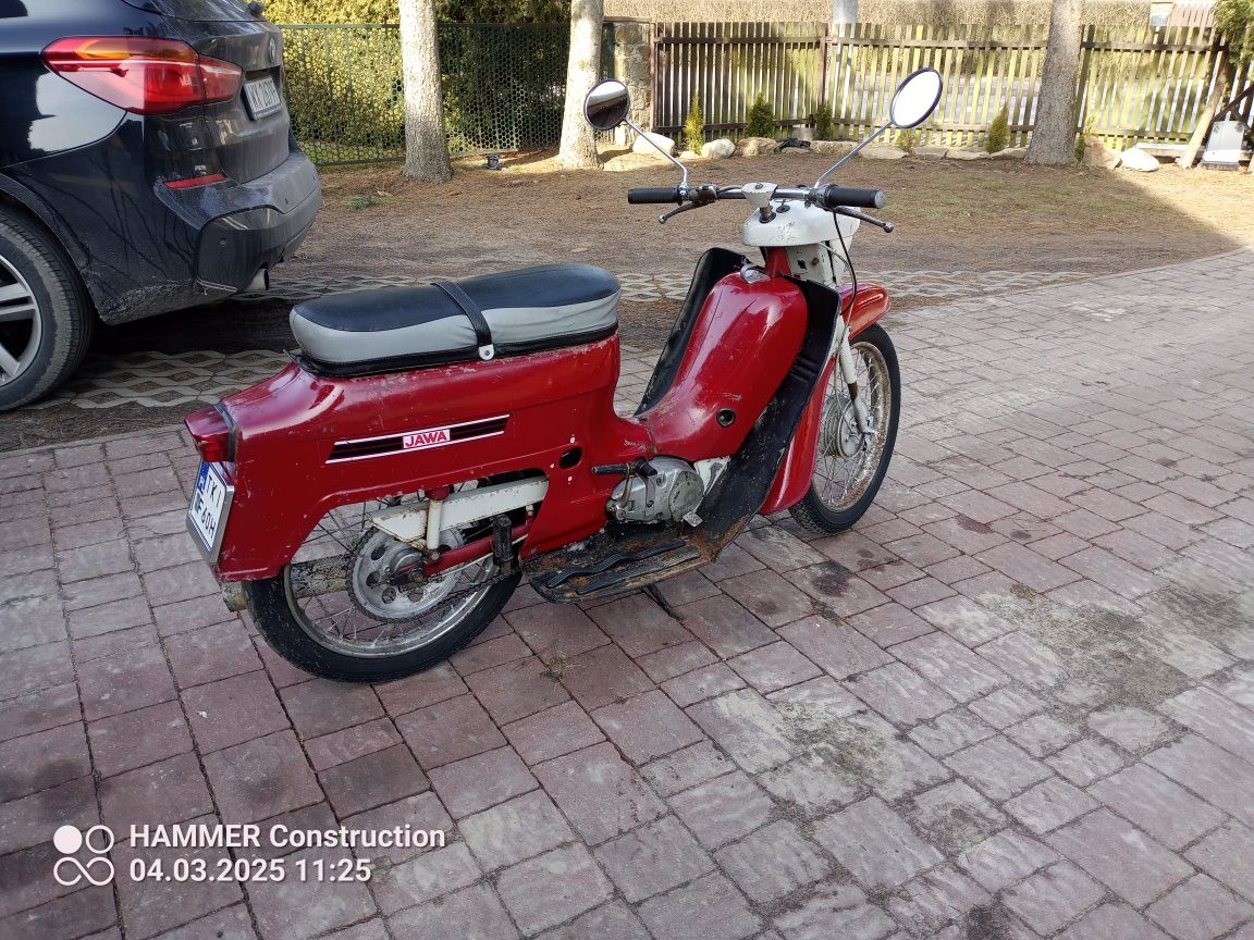 Jawa 50 Jawka Typ 20 Zarejestrowana Kaczka Pancerka Oryginał