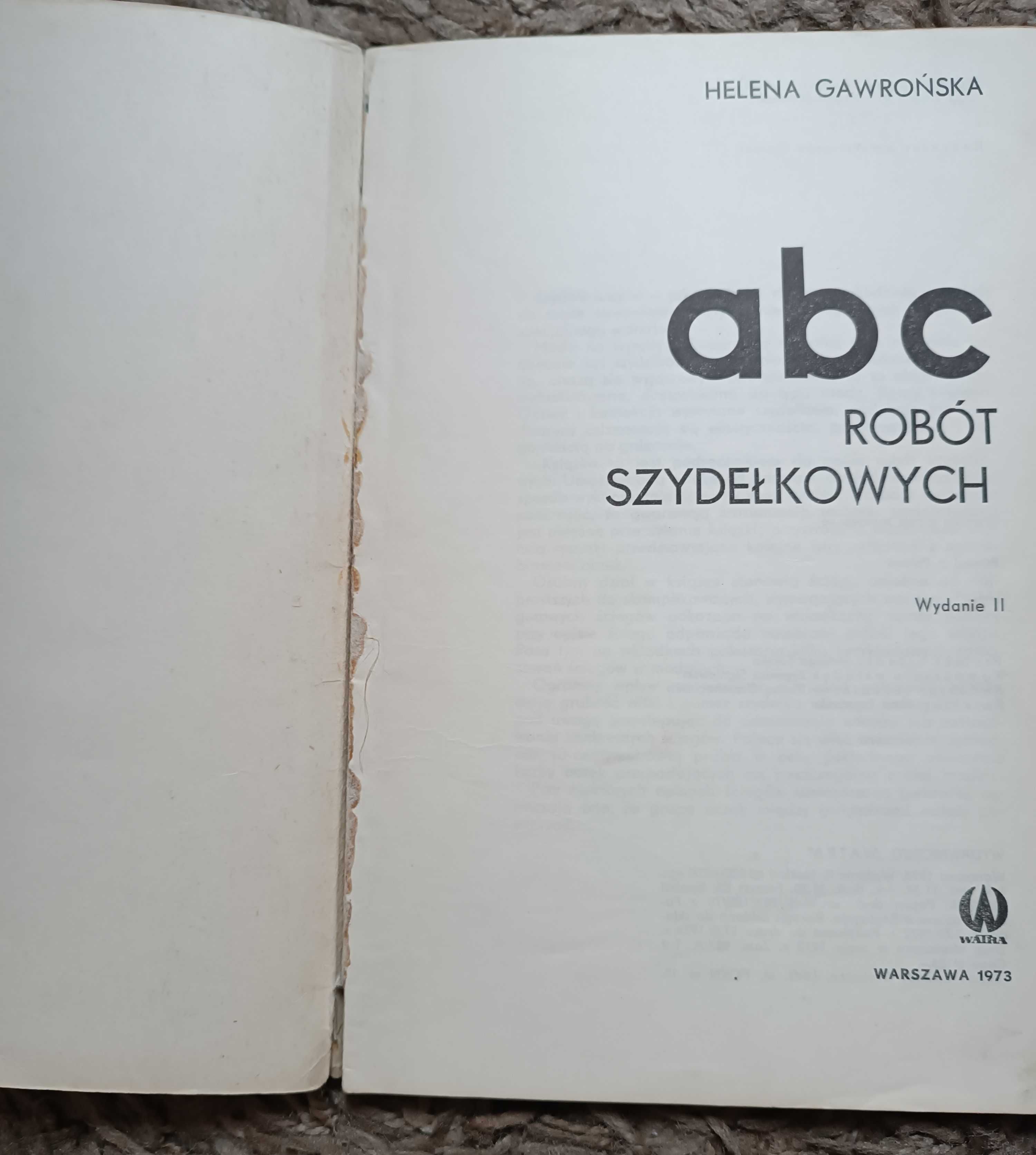 ABC robót szydełkowych - Helena Gawrońska