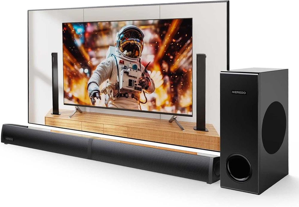 Meredo Soundbar do TV 180W 2w1