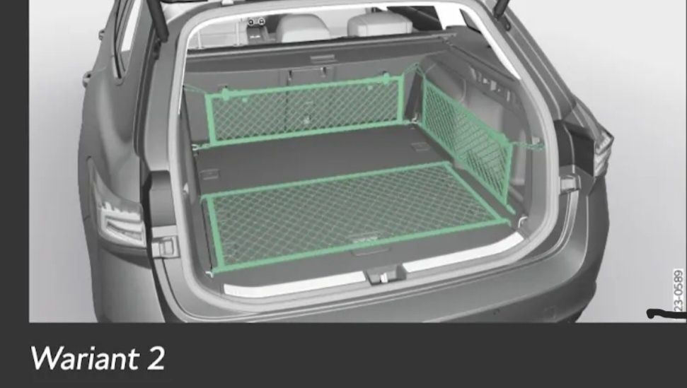 Siatki do bagażnika - VW Passat, Skoda Superb. NOWE!
