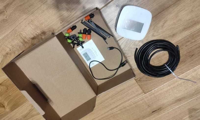 Automatyczne nawadnianie roślin, pompka wifi z baterią, Tuya SmartLife