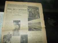 Suplemento Diário Popular .Estádio Restelo Inauguração.