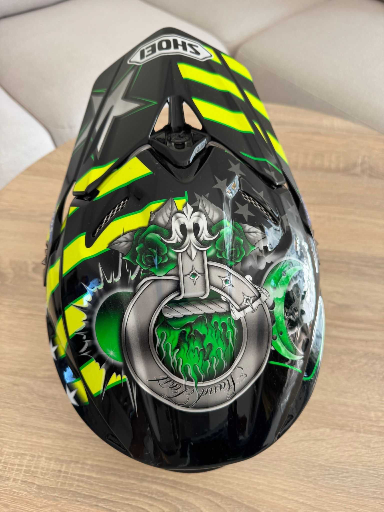 Shoei VFX WR Grant3 TC3 off-road helmet