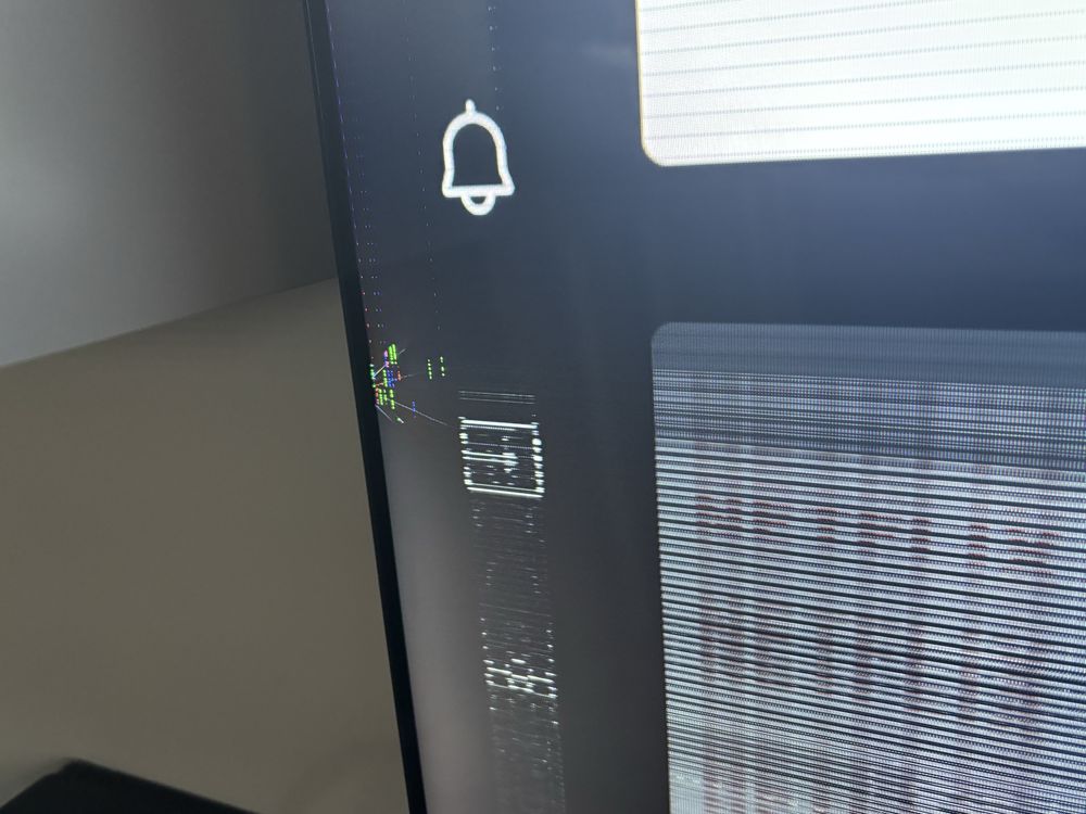 Hisense 75 „ uszkodzona matryca