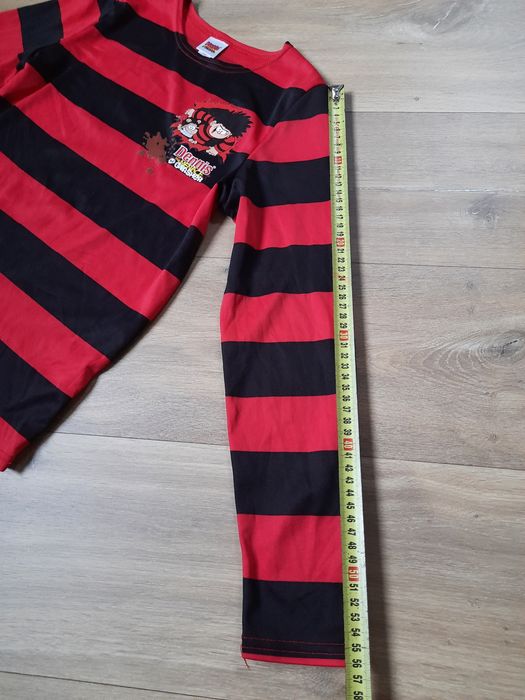 Bluzka Dennis the Menace and Gnasher strój przebranie Dennis Rozrabiak