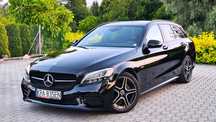 Mercedes-Benz Klasa C C 220d AMG Night Edition | 194 KM | 9G-Tronic | 2021 | FakturaVAT 23%