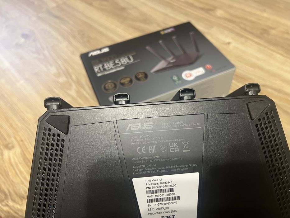 ASUS RT-BE58U Wi-Fi7 роутер