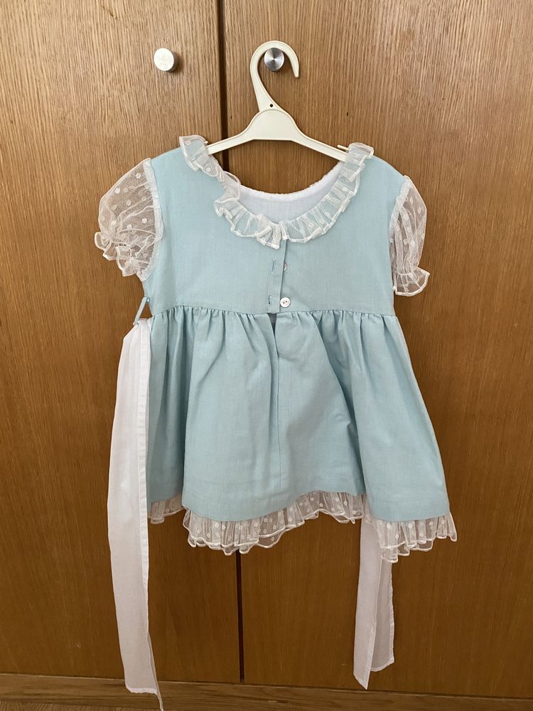 Vestido Menina, Tamanho 4 anos, Nós e Tranças