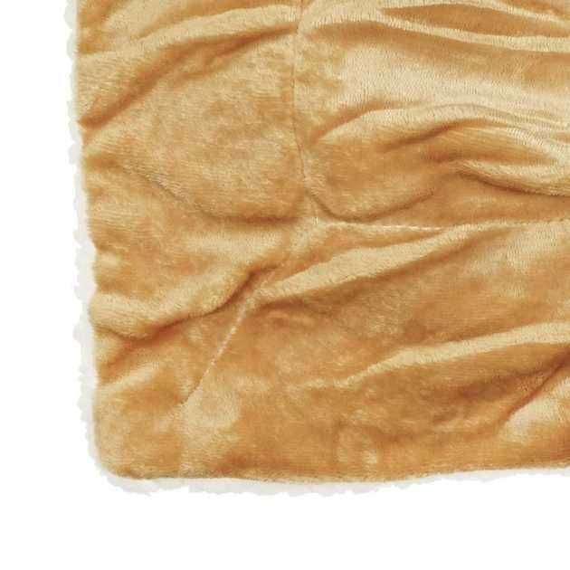 Тепла ковдра флісова Suave Sherpa Throw 150х200 см, плед на диван