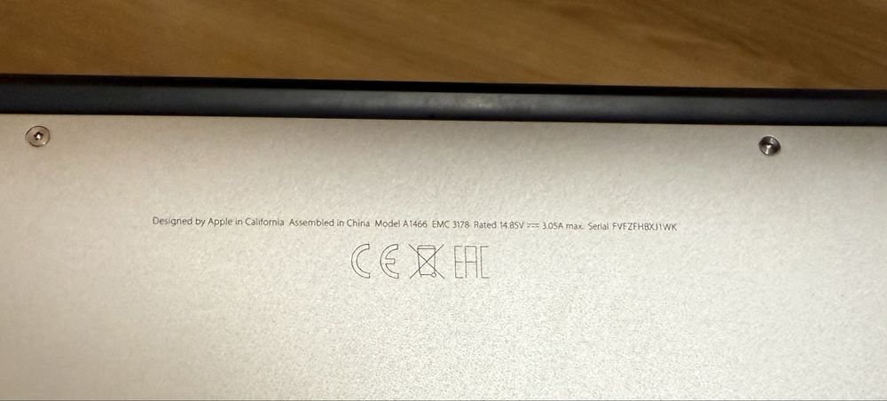 MacBook Air (A1466, 2017) 13cali