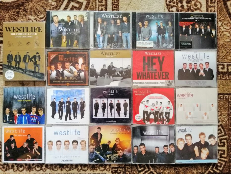 Westlife - коллекция фирменных дисков