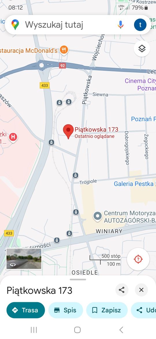 M.postojowe piatkowska 173;nr41;, duze 17,25m2