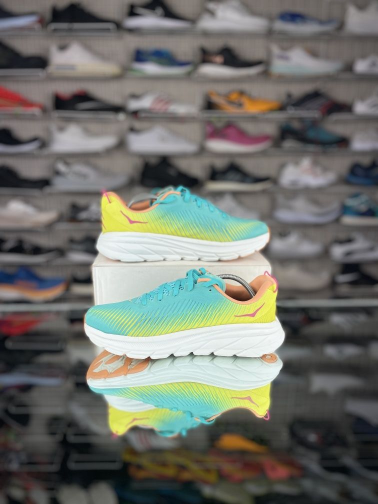 Кроссовки Hoka One One Rincon 3 Яркие Сетка Бег Отличное состояние