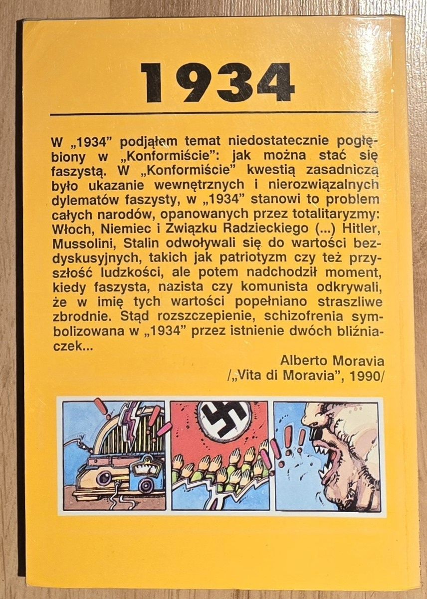 Alberto Moravia Kobieta leopard i 1934 Zestaw 2. książek *