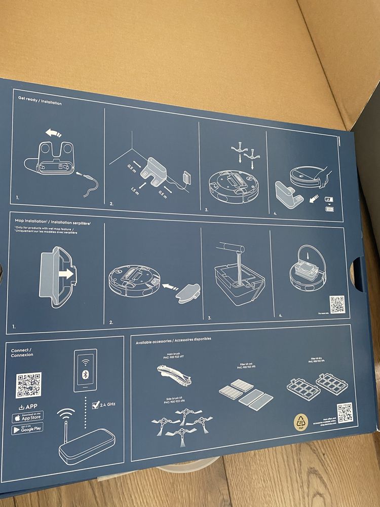 Irobot odkurzacz sprzątający Electrolux clean 600 pudełko oryginalne