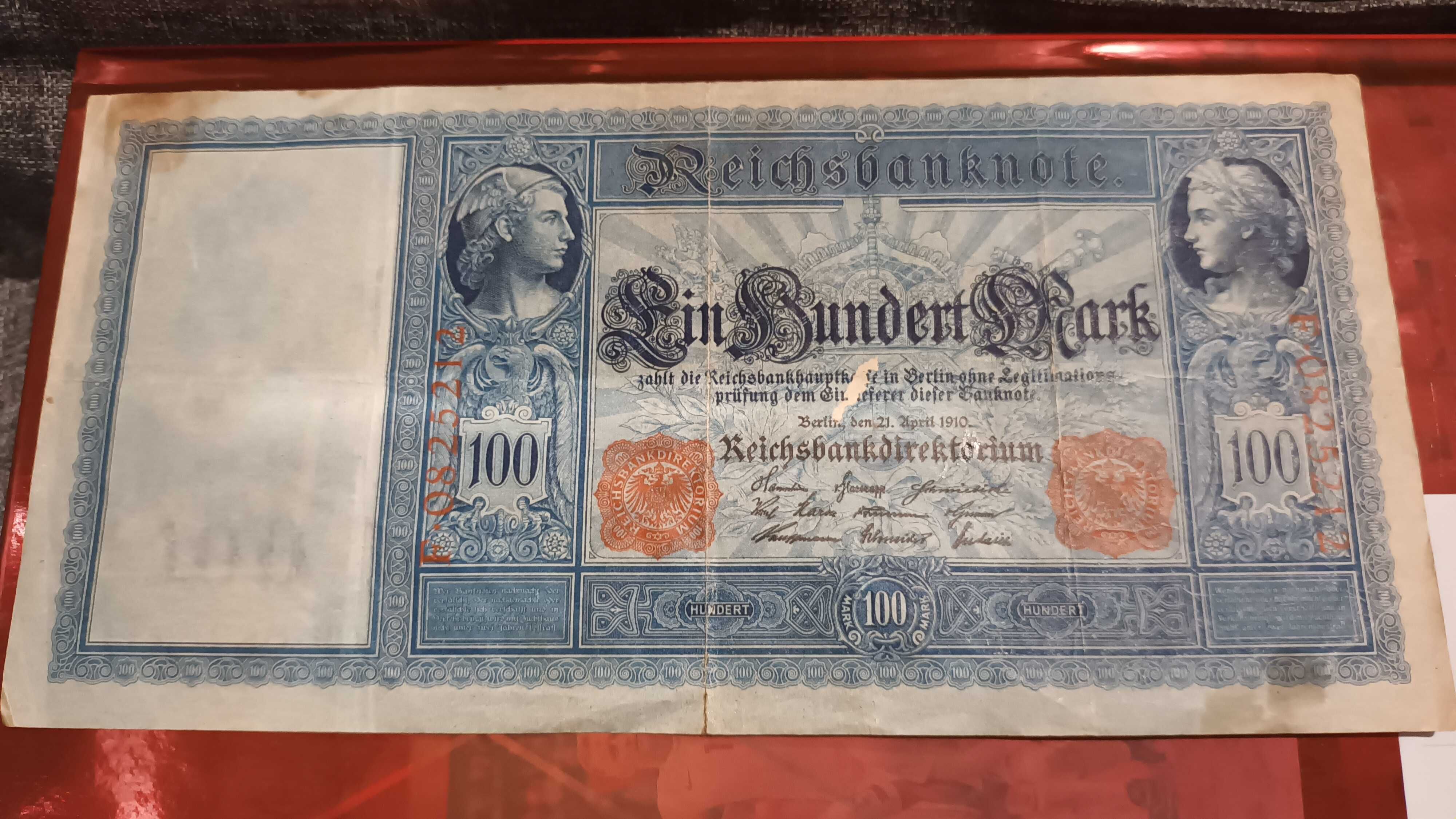 Banknot 100 Marek Niemcy Berlin 1910r.