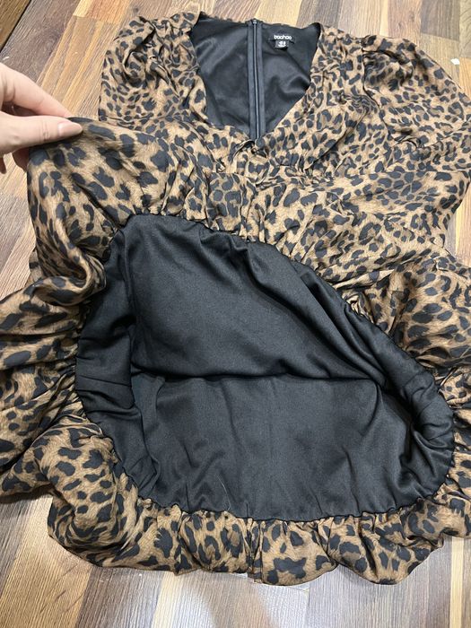 Сукня балон лео принт