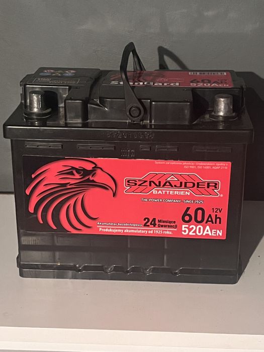 Akumulator Samochodowy NA GWARANCJI Sznajder 60Ah 520AEN