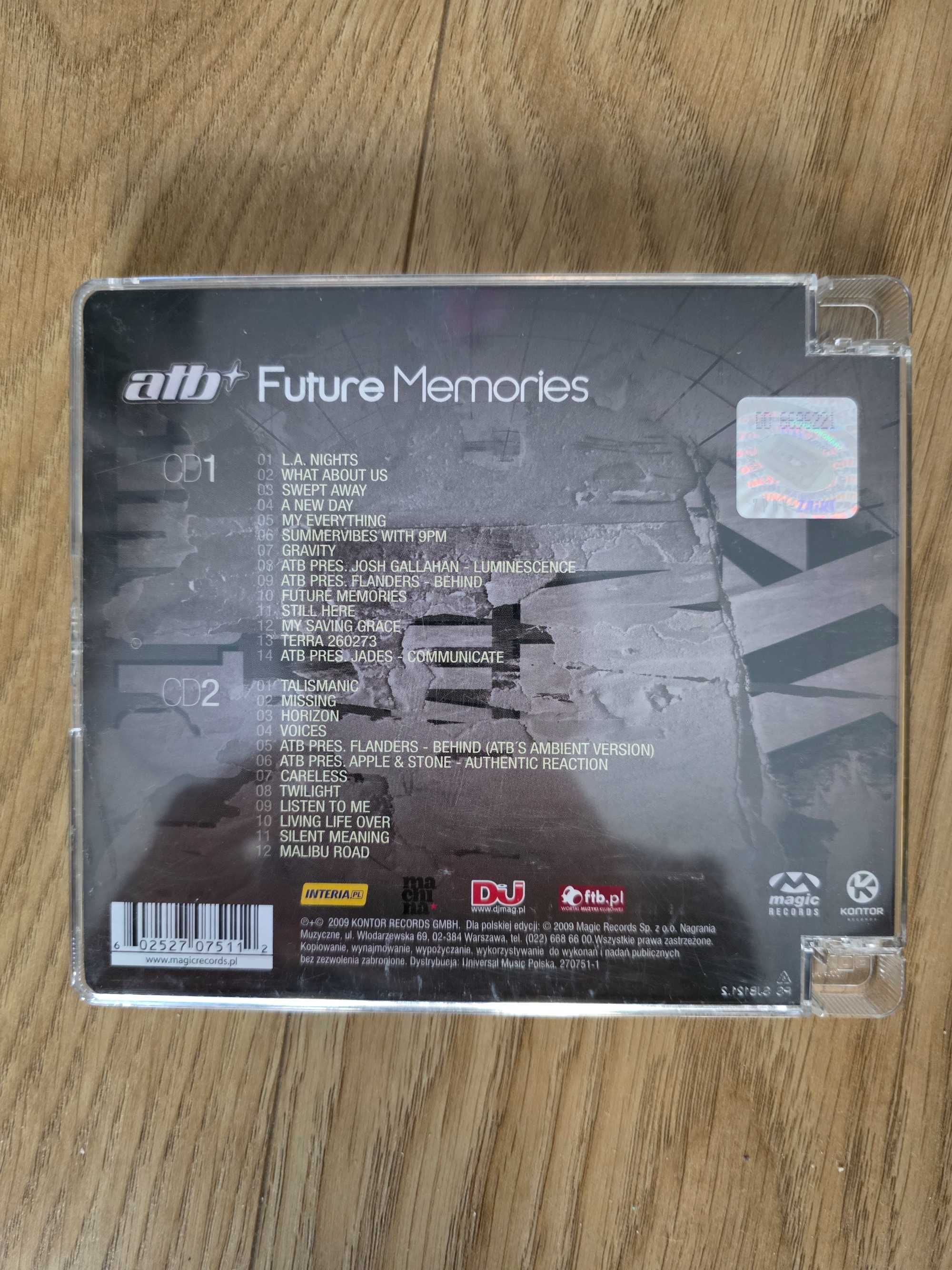 Atb - Future Memories plyta cd