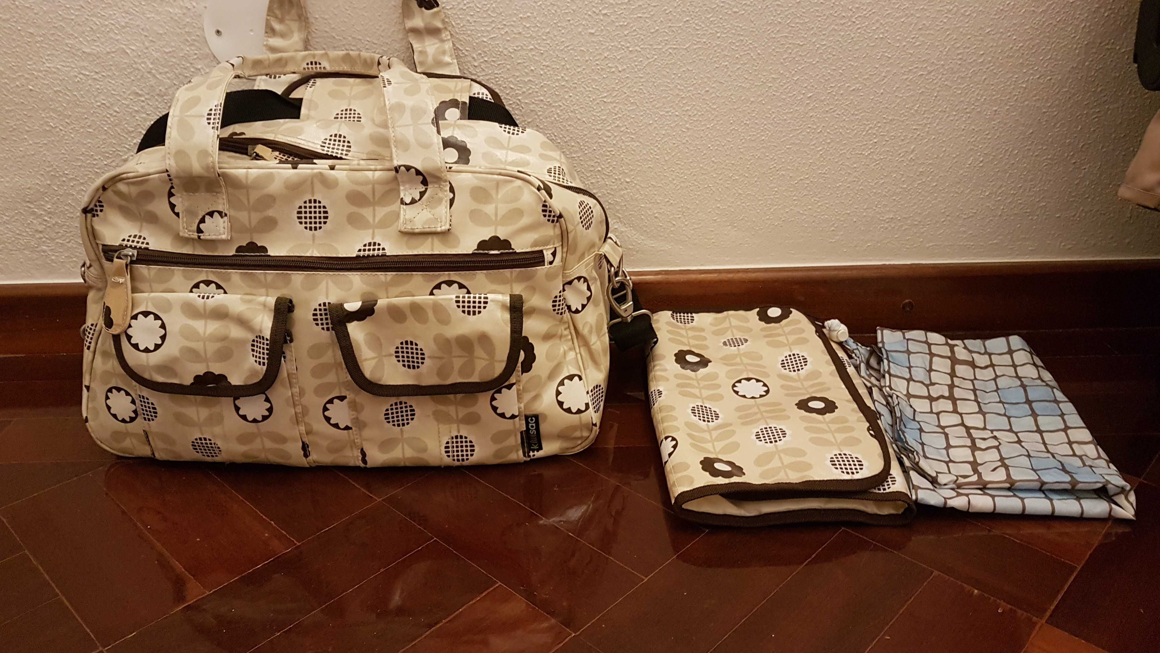 Saco bebé Kiwi Bag's com fraldário e saco roupa