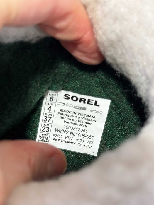 Жіночі  cнігові черевики Sorel Caribou NL1005, 37р