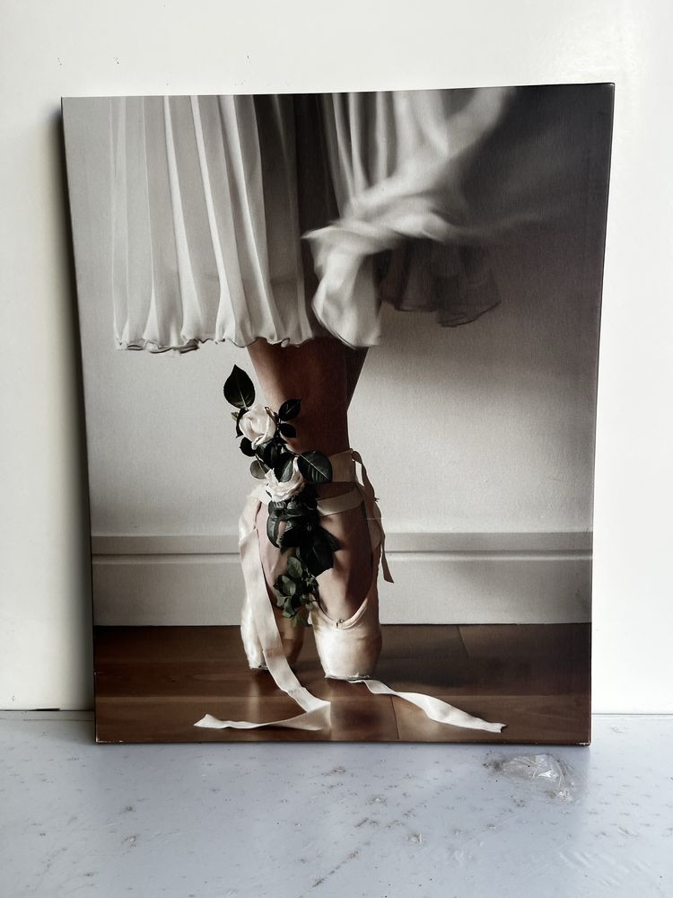 Quadro em tela bailarina