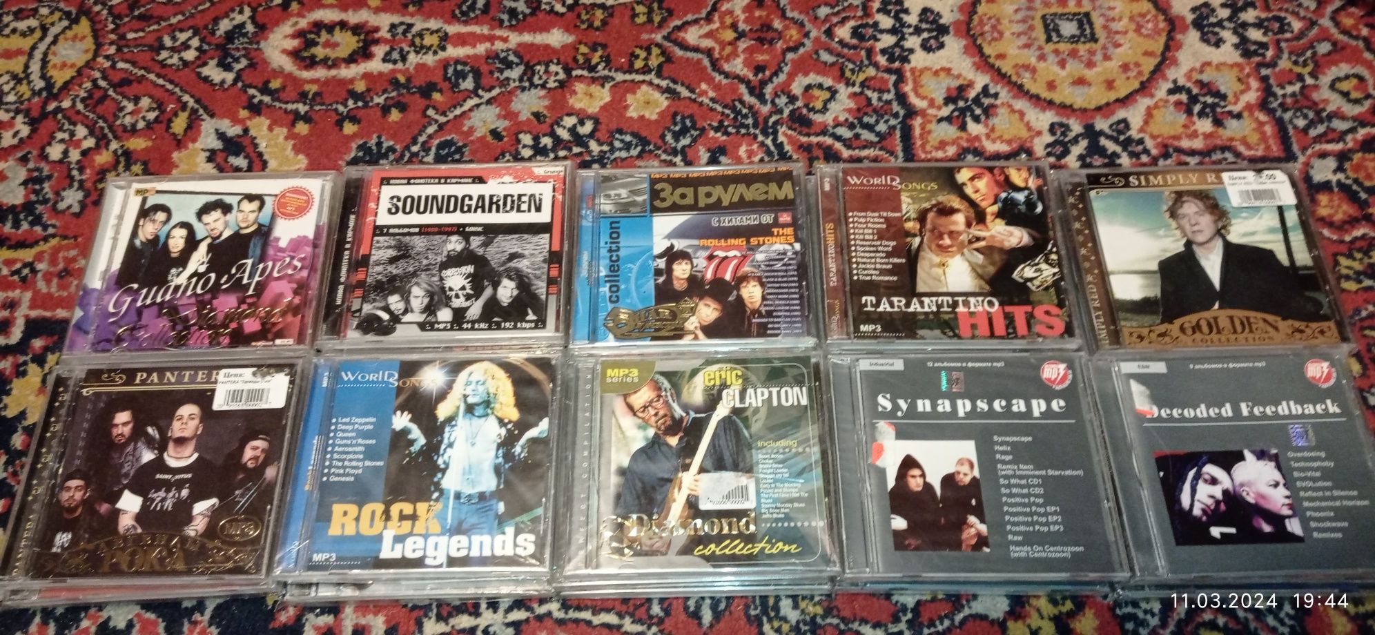 CD диски Музыка зарубежка хиты новые