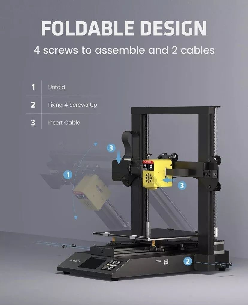 Impressora 3d FOKOOS Odin-5 F3